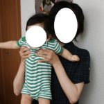 離乳食を始めました。髪を切りました。