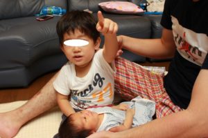 2歳8ヵ月の記録　次男誕生！